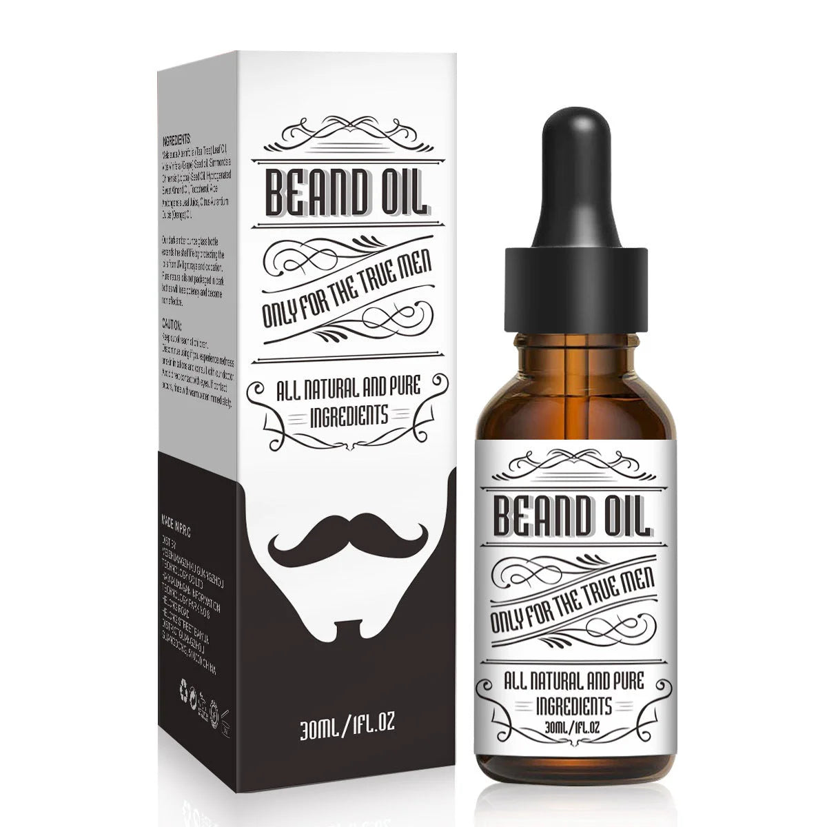 Beard & Stache Power Roots Bartöl – 30 ml