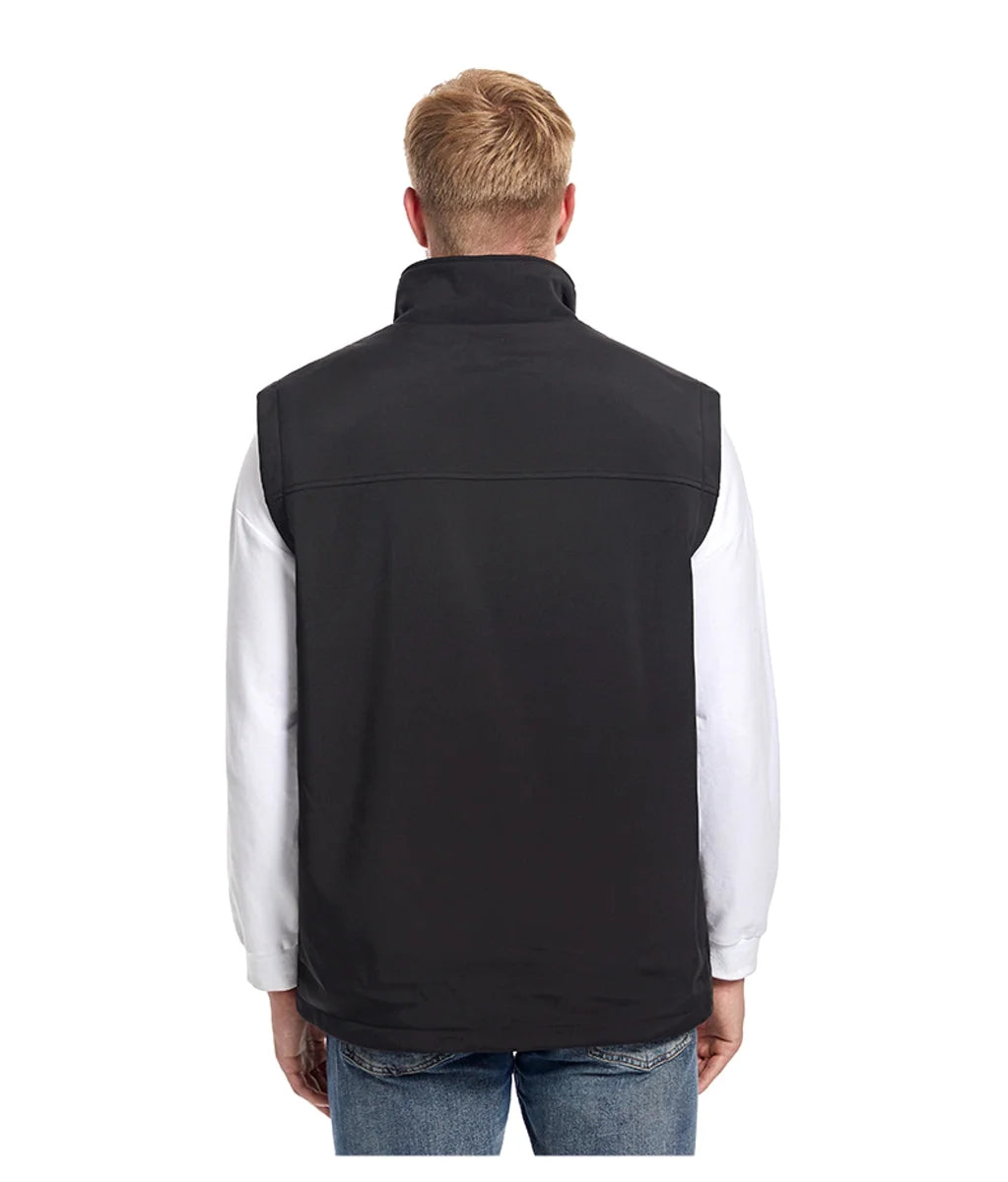 Beheizbare Herren Softshell-Weste mit USB