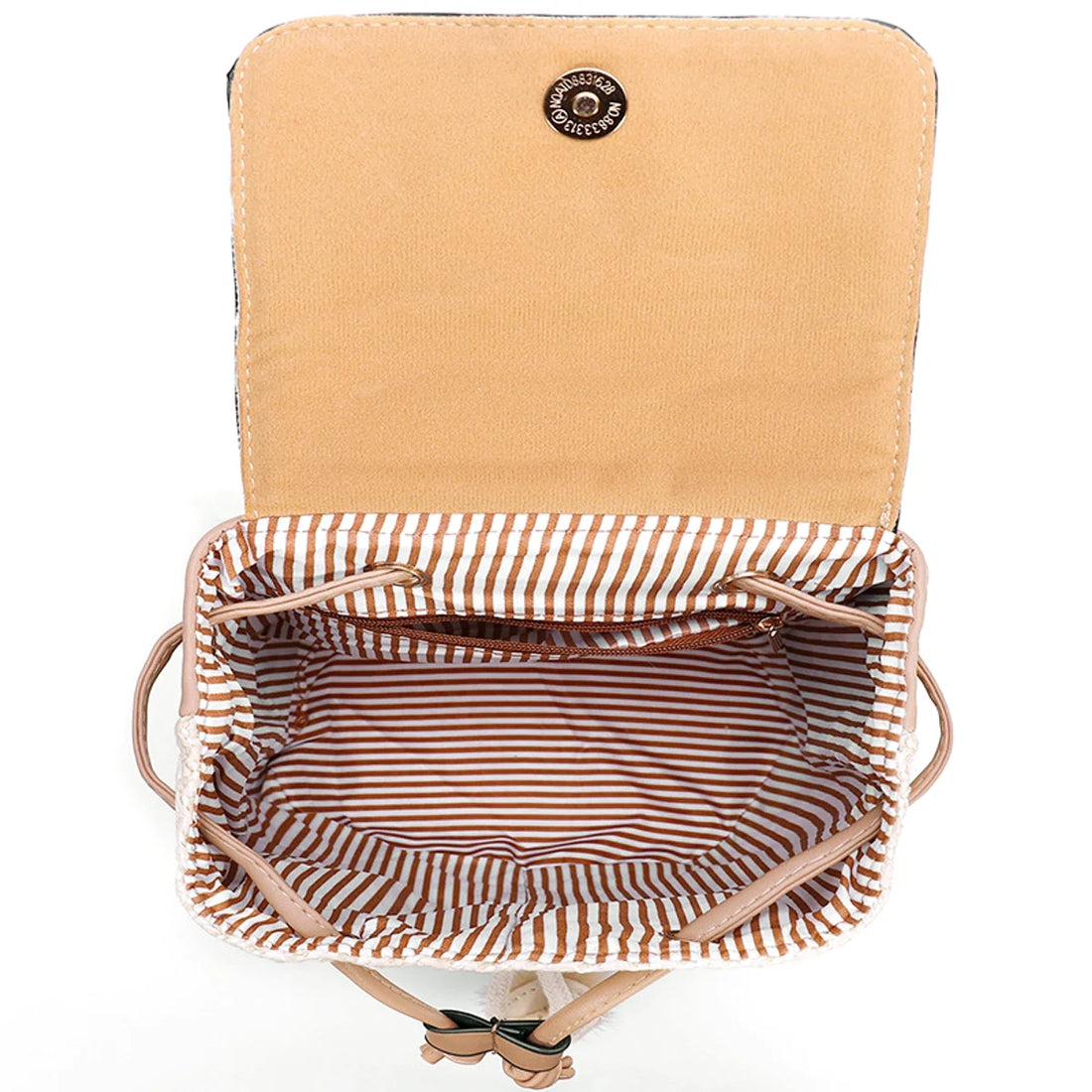 Bellique Damen Rucksack aus PU-Leder – Detailansicht 4