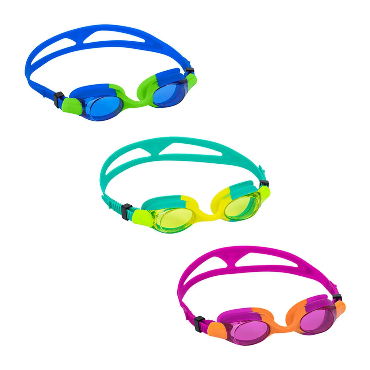 Bestway Lightning Pro Kinder-Schwimmbrillen in drei Farben