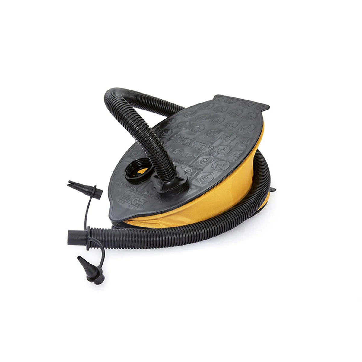 Bestway Air Step Fußpumpe mit Schlauch und Adaptern
