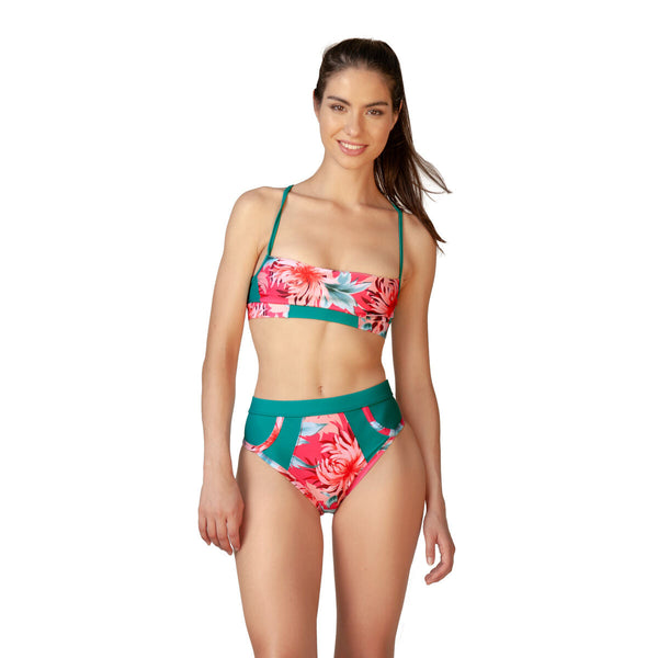 Bikini MF SEA Bardot Damen Bunt Recyceltes Material - Mode & Accessoires