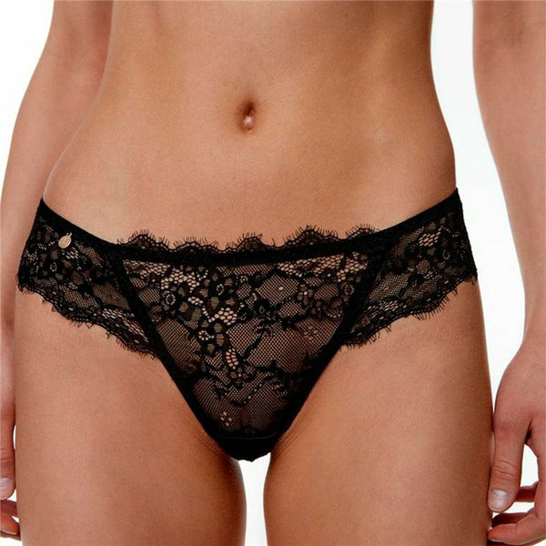 Black Limba Höschen Damen Schwarz aus hochwertigen Materialien - Mode & Accessoires