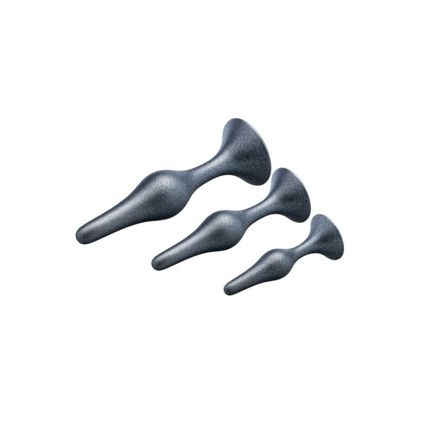 Blush Adventures Analplug Grau – Phthalatfreies Silikon - Erotik Shop