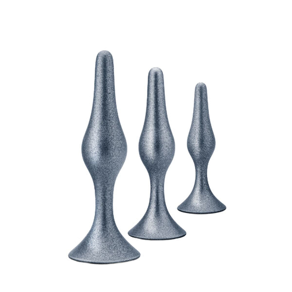 Blush Adventures Analplug Grau – Phthalatfreies Silikon - Erotik Shop