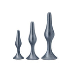 Blush Adventures Analplug Grau – Phthalatfreies Silikon - Erotik Shop