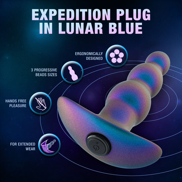 Blush Anal Plug Blau – 10,2 cm aufladbar leicht zu reinigen - Erotik Shop