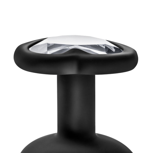 Blush Anal Plug Schwarz – Silikon für Erwachsene - Erotik Shop