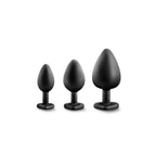 Blush Anal Plug Schwarz – Silikon für Erwachsene - Erotik Shop