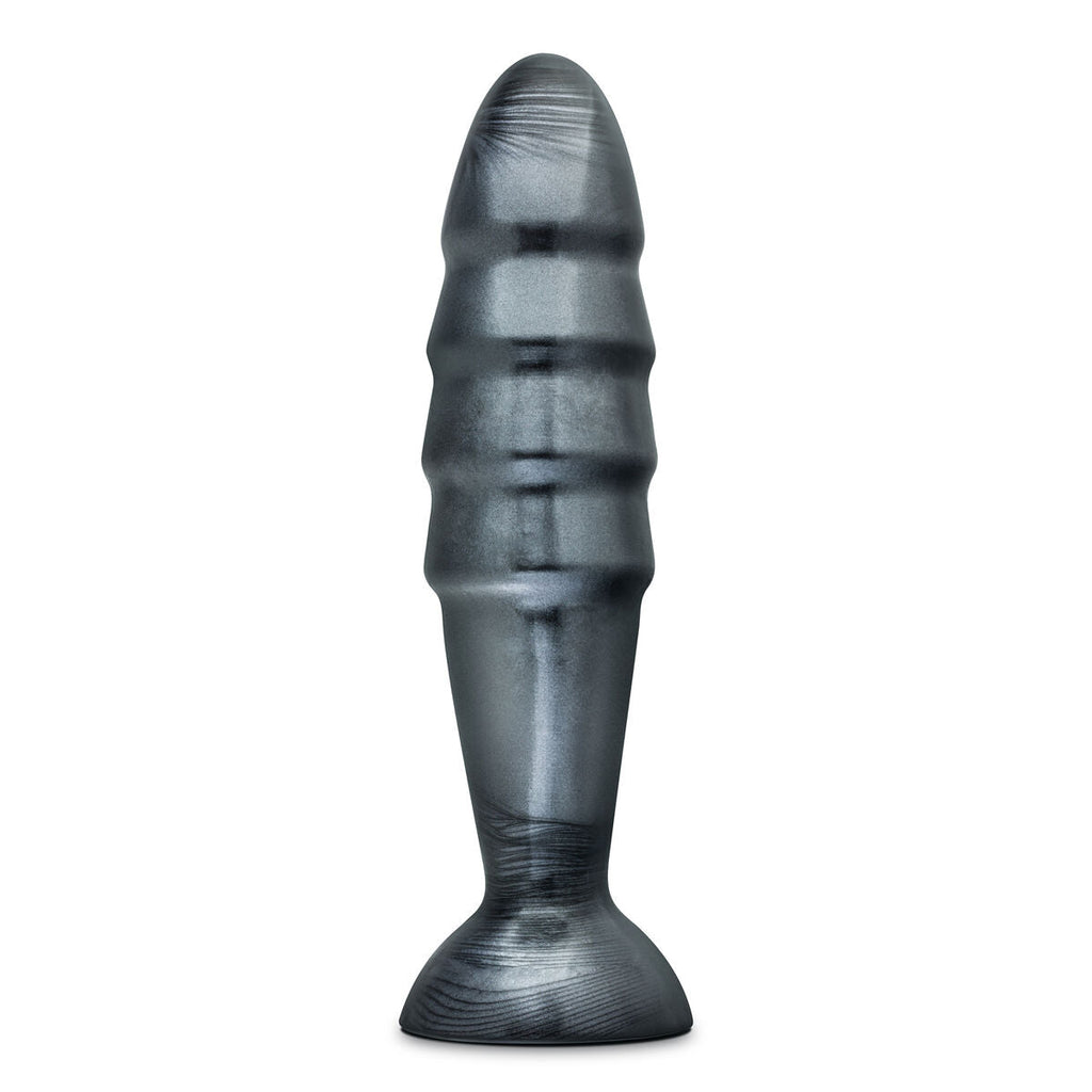 Blush JET DESTRUCTOR Anal Plug Schwarz Ø 6,7 cm PVC - Erotik Shop
