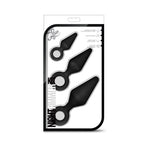 Blush Luxe Analplug Set Schwarz für Anfänger & Fortgeschrittene - Erotik Shop