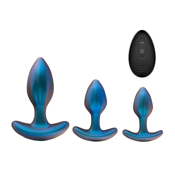 Blush Matrix Vibrierendes Analplug Set mit 3 Größen - Erotik Shop