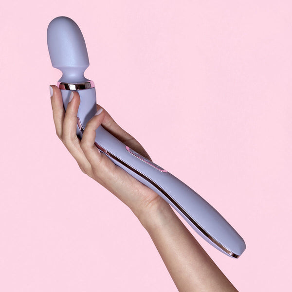 Blush Wellness Massagegerät lila Silikon aufladbar - Erotik Shop