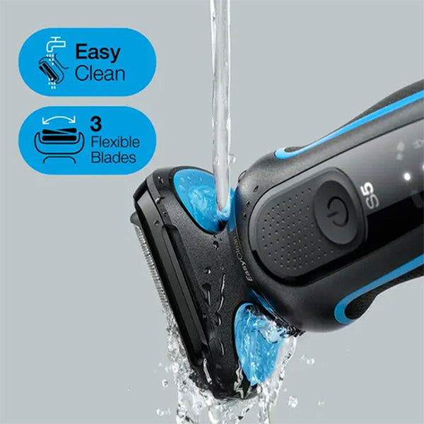 Braun Series 5 Nassrasierer Blau Wasser resistant - Neuheiten