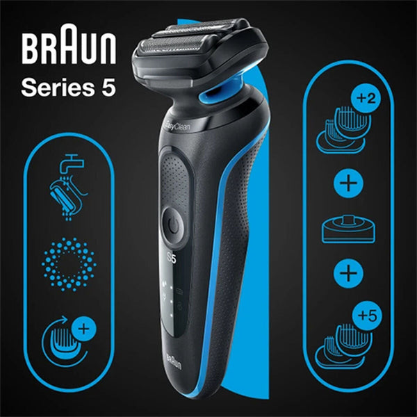 Braun Series 5 Nassrasierer Blau Wasser resistant - Neuheiten
