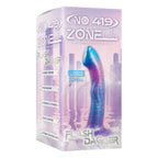 Bunter FLEXIBLER Silikon-Dildo 21,6 cm flexibel - Erotik Shop