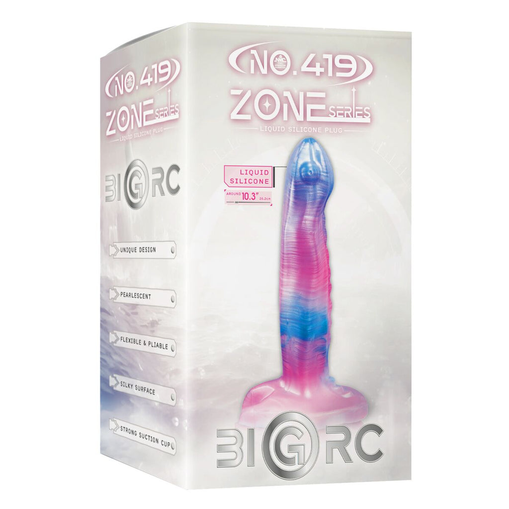 Bunter Silikon Dildo von delightful Ventures – Flexibel 26,2 cm - Erotik Shop