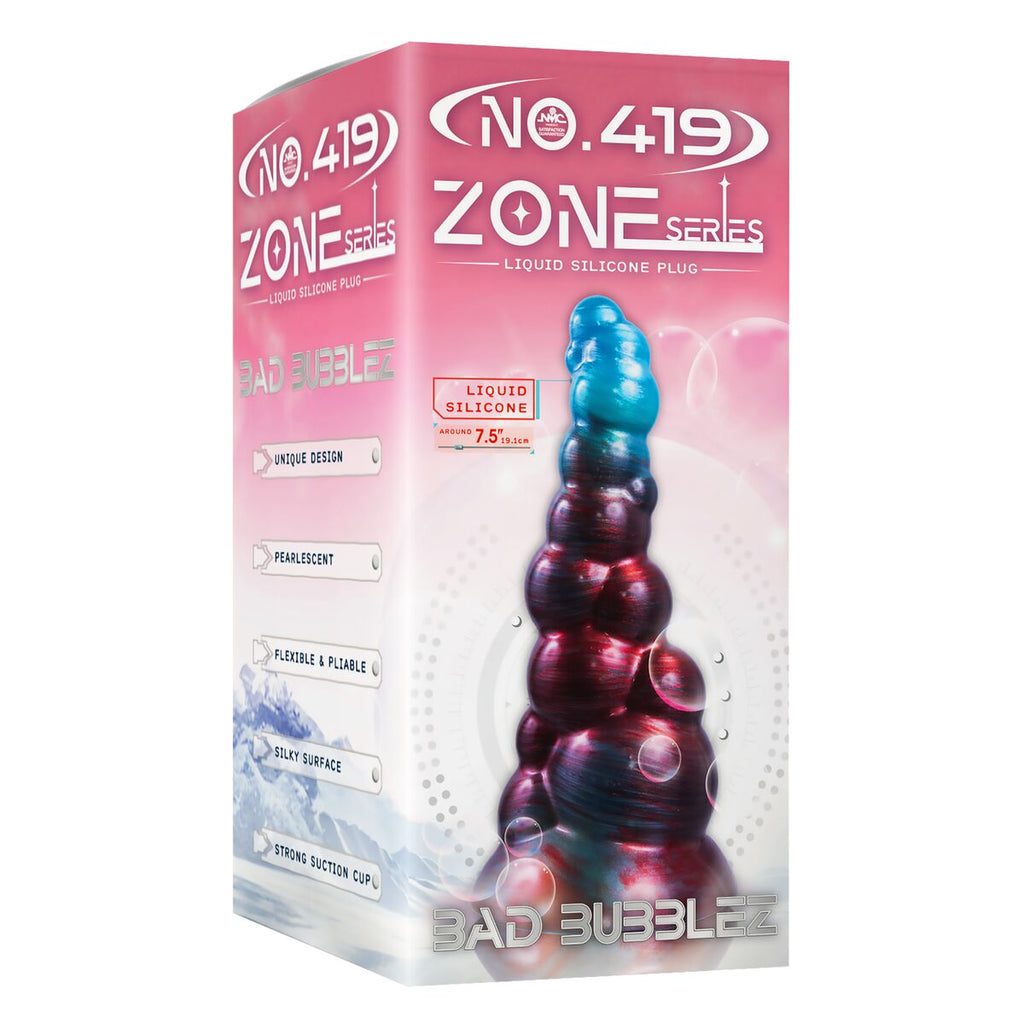 Bunter Silikon Dildo von NMC Zone – Flexibel 19 cm - Erotik Shop