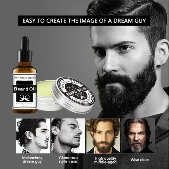 Beard & Stache Bartpflegeöl mit Creme – 30 ml