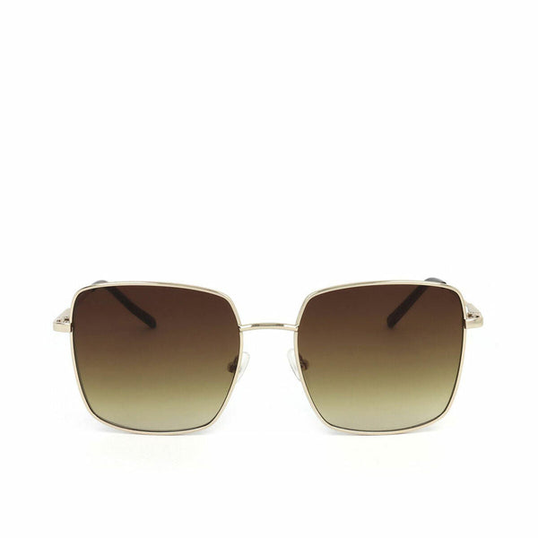 Calvin Klein CK22121S Gold Unisex-Sonnenbrille - Mode & Accessoires