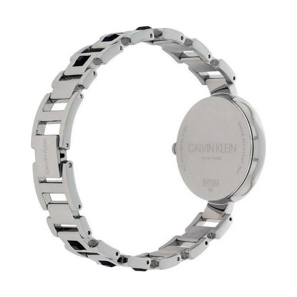 Silberne Calvin Klein MESMERISE Damenuhr aus Edelstahl mit langlebigem Quarzwerk