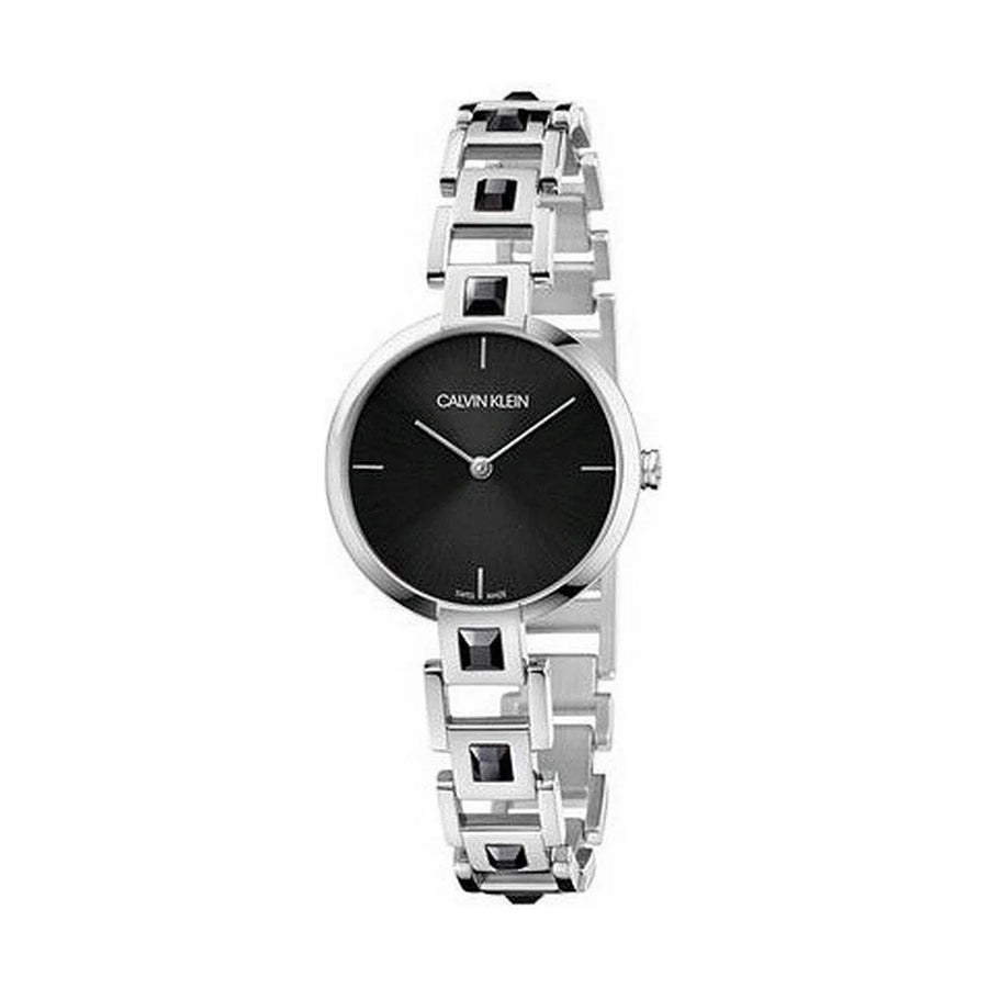 Calvin Klein Elegante Damenuhr Edelstahl 32 mm Silber