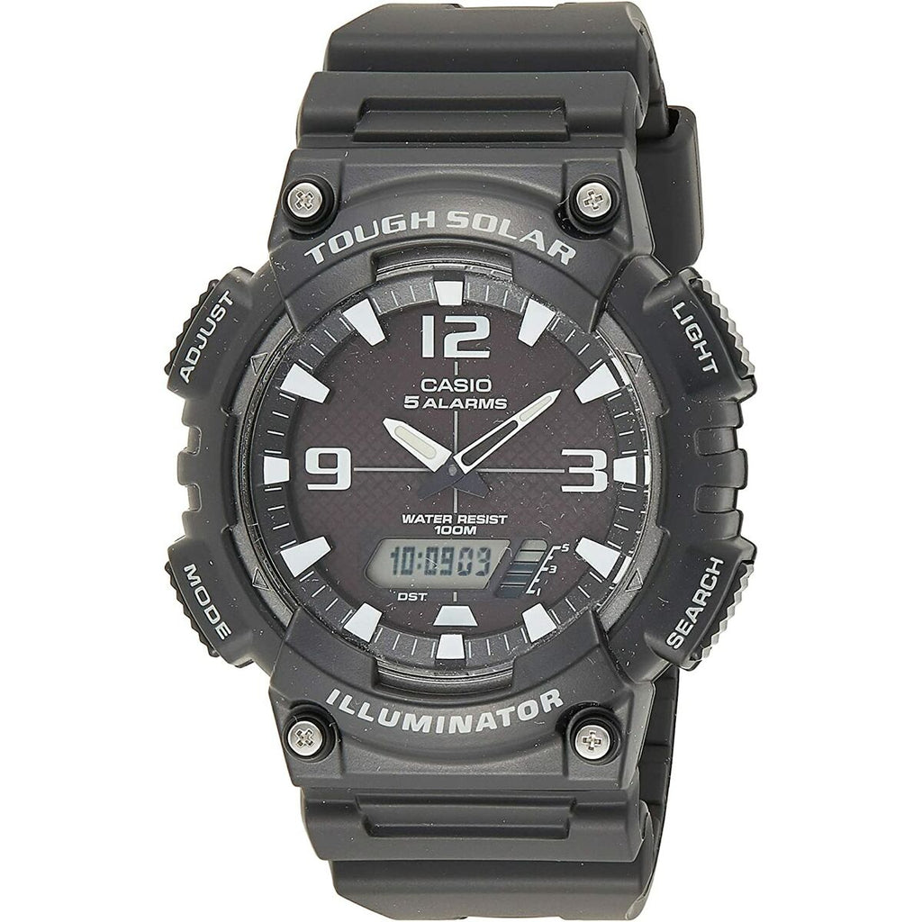 Casio Unisex-Uhr – Sportlich Schwarz Robustes Design - Mode & Accessoires