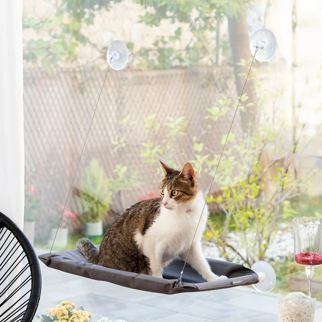 Hängematte für Katzen Catlax – Detailansicht 1