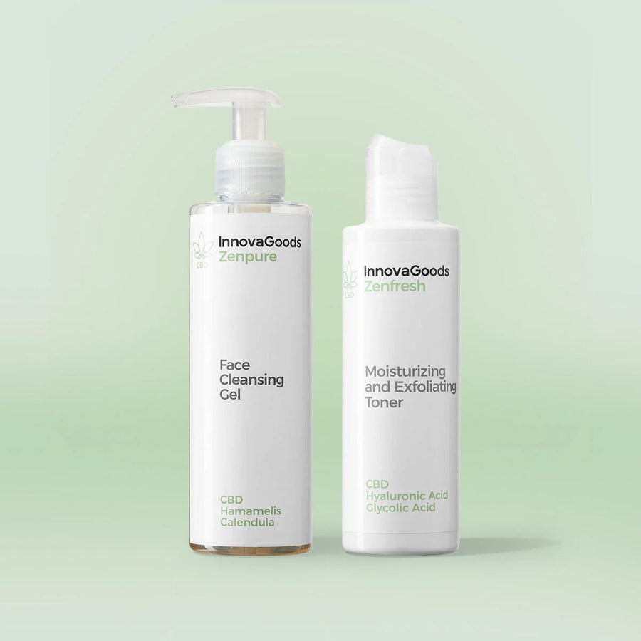CBD Gesichtsreinigungsset, 2-teilig