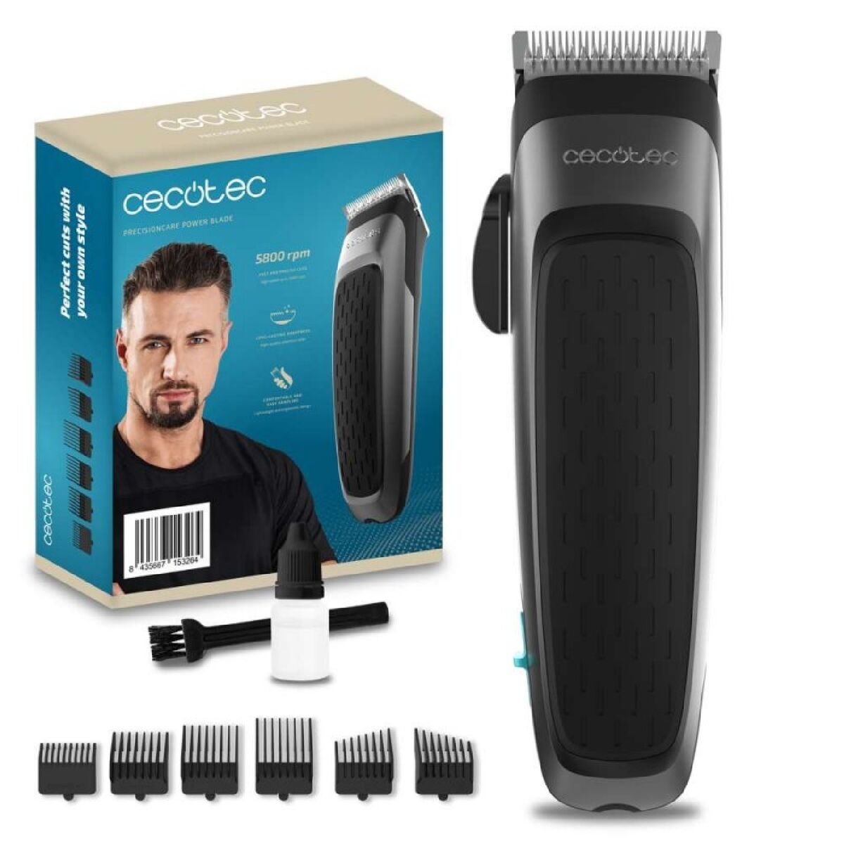 Cecotec Haarschneidegerät PrecisionCare Power Blade