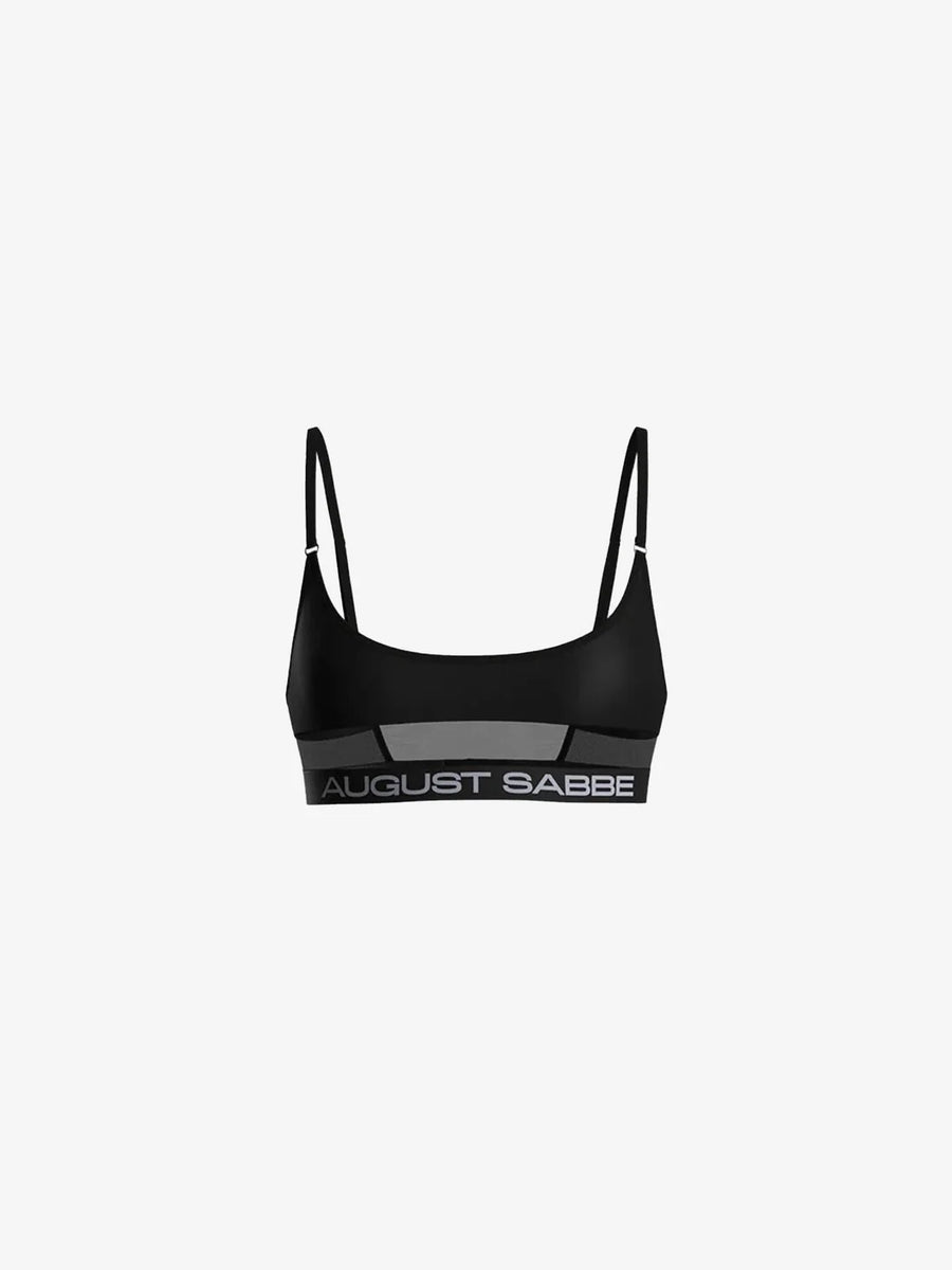 August Sabbe Classic Bralette 2er-Pack Schwarz
