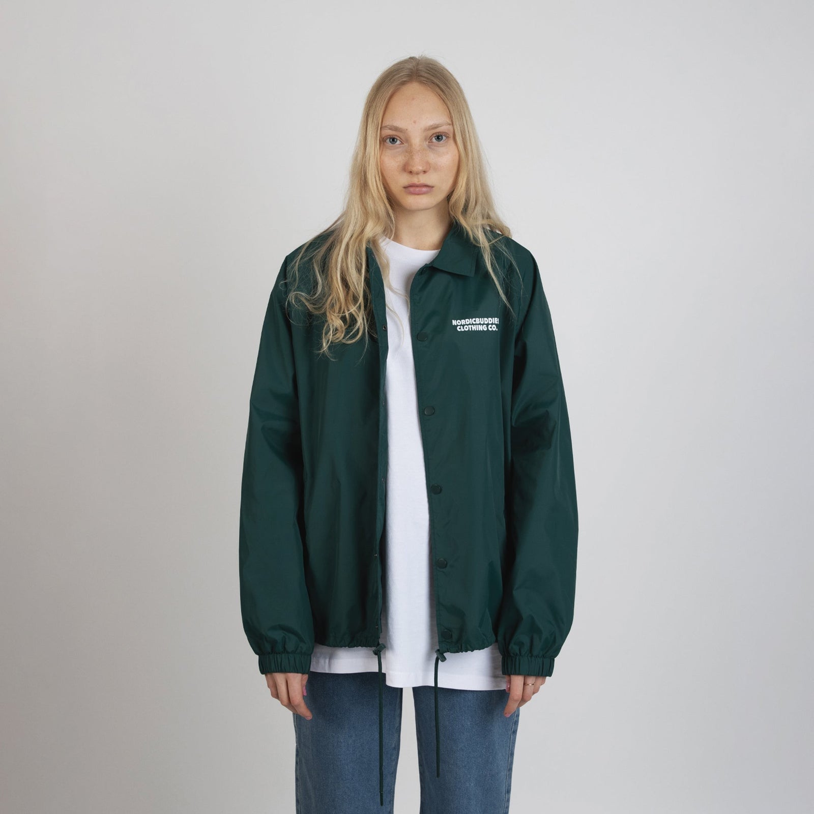 Coachjacke Moomintroll – Grün – Produktansicht 4