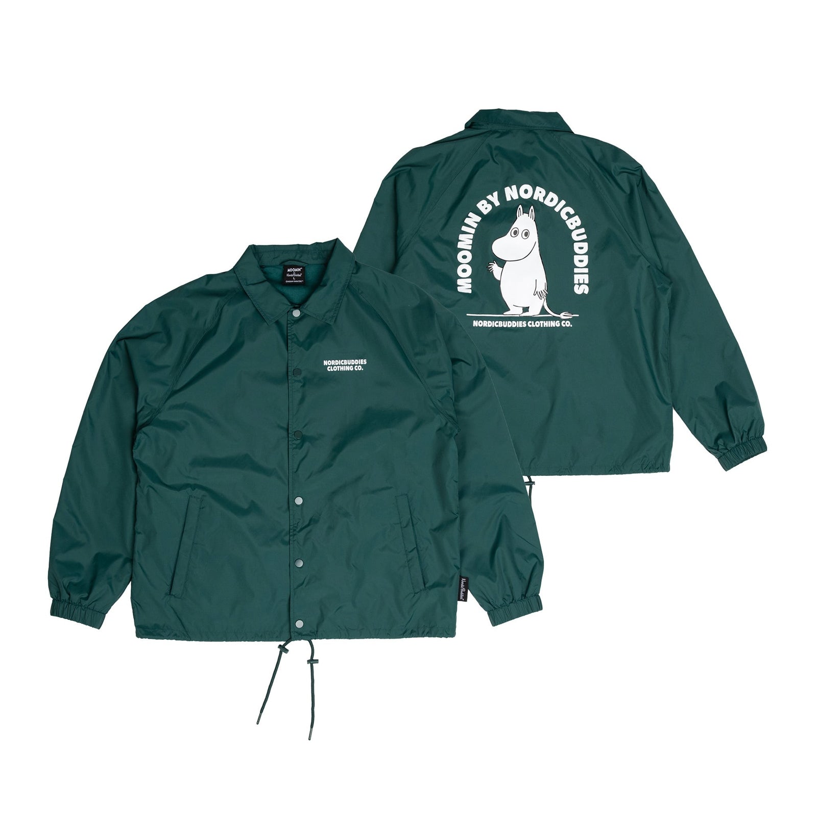 Coachjacke Moomintroll – Grün