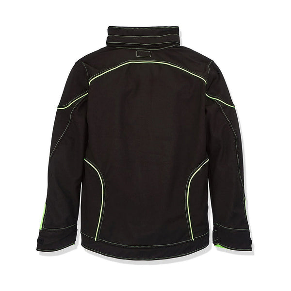 Cofra Tecka Jacke aus Polyester in Neongrün Schwarz - Mode & Accessoires