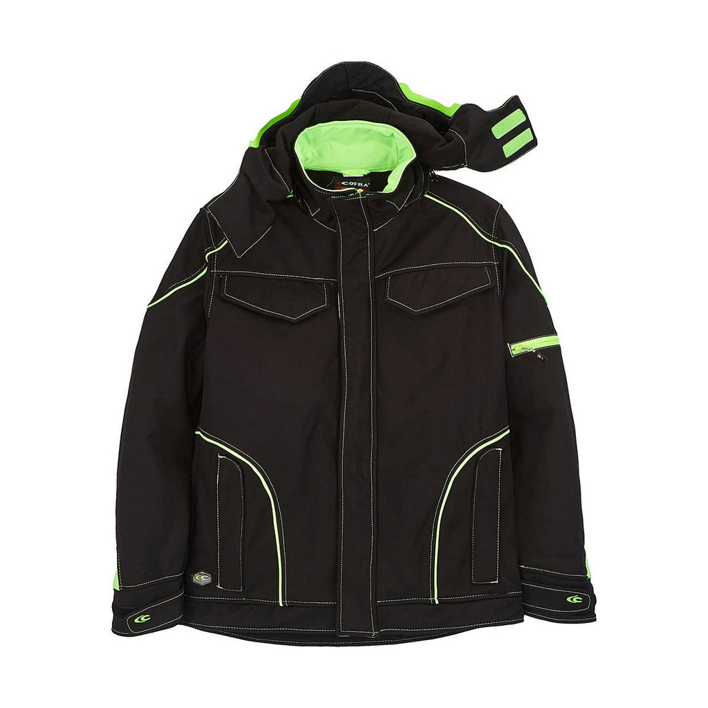 Cofra Tecka Jacke aus Polyester in Neongrün Schwarz - Mode & Accessoires