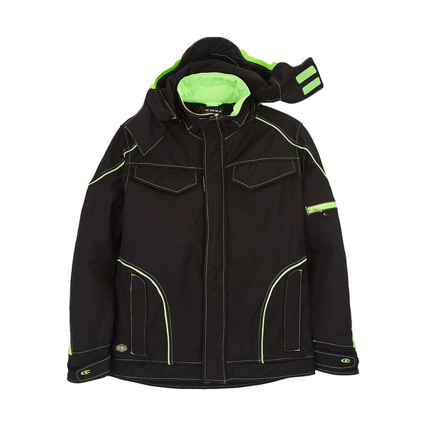 Cofra Tecka Jacke aus Polyester in Neongrün Schwarz - Mode & Accessoires