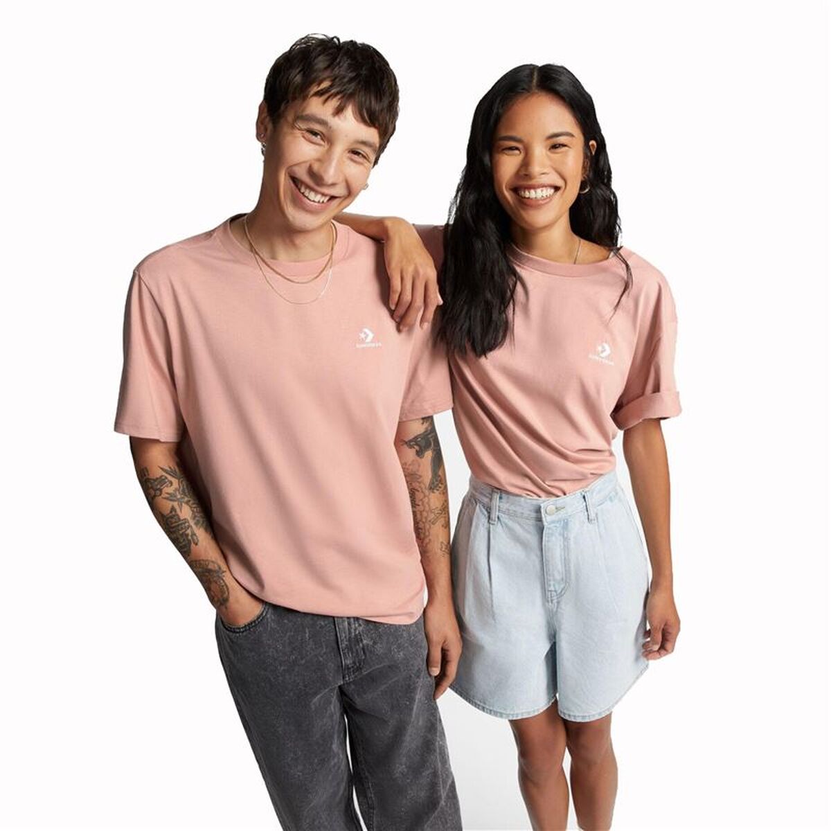 Converse Classic Fit Left Chest Star Chevron Shirt - Mode & Accessoires