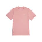 Converse Unisex Kurzarm-T-Shirt Rosa Classic Fit - Sport & Freizeit