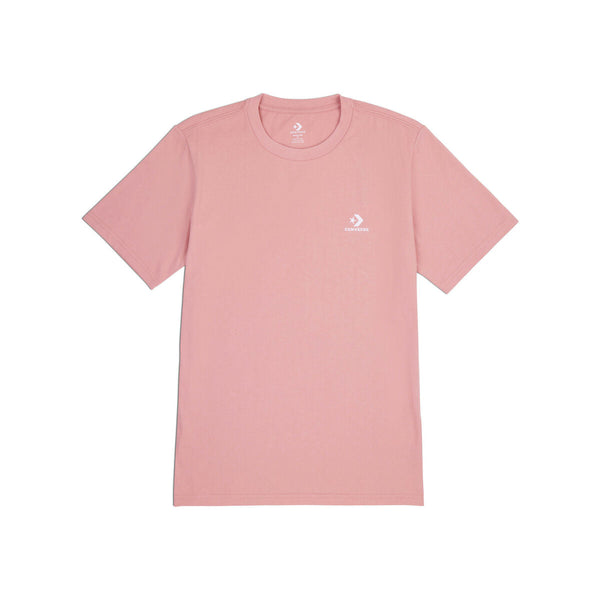Converse Unisex Kurzarm-T-Shirt Rosa Classic Fit - Sport & Freizeit