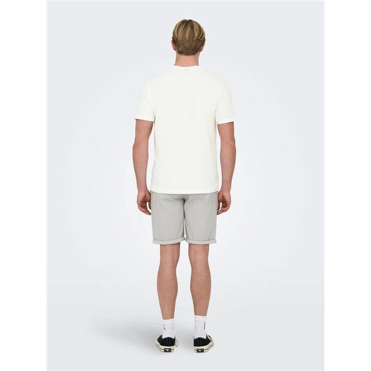 Herren Kurzarm T Shirt Only Sons Weiß Online Shop - Mode & Accessoires