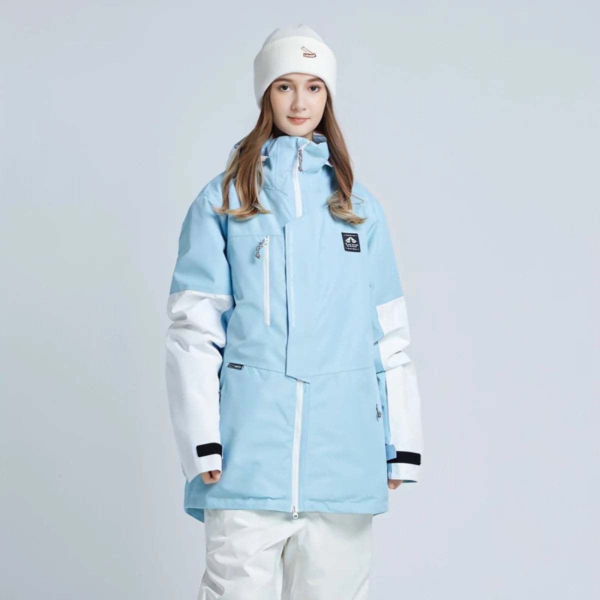 Damen Hoodie-Jacke mit Fleecefutter – Produktansicht 2