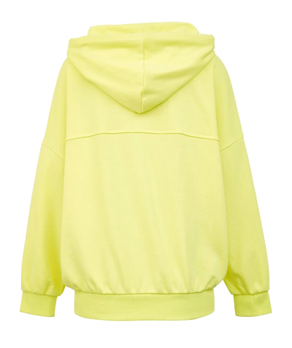 Damen Hoodie mit Mesh-Detail & Schriftzug – Produktansicht 5