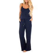 Damen Jumpsuit mit verstellbaren Trägern