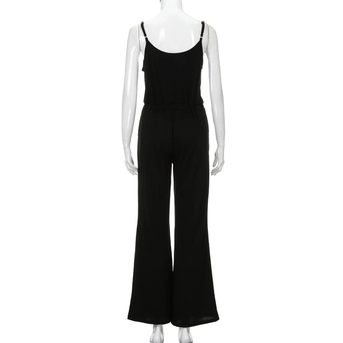 Damen Jumpsuit mit verstellbaren Trägern – Detailansicht 1