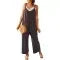 Women's Casual Suspender Jumpsuit Loose