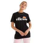 Damen Kurzarm T Shirt Ellesse Albany Schwarz - Mode & Accessoires
