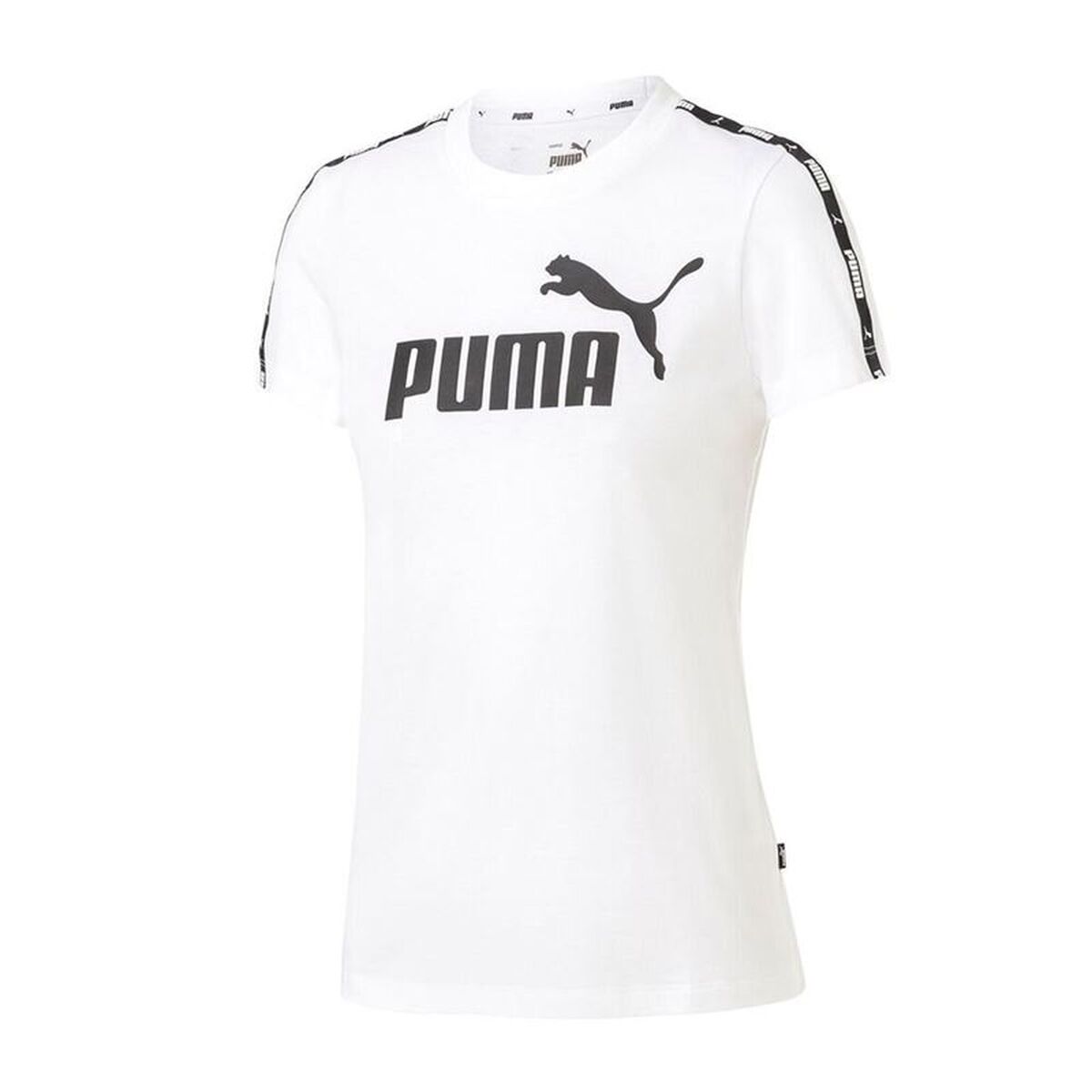 Damen Kurzarm T Shirt Puma 670680 02 Weiß XL - Sport & Freizeit