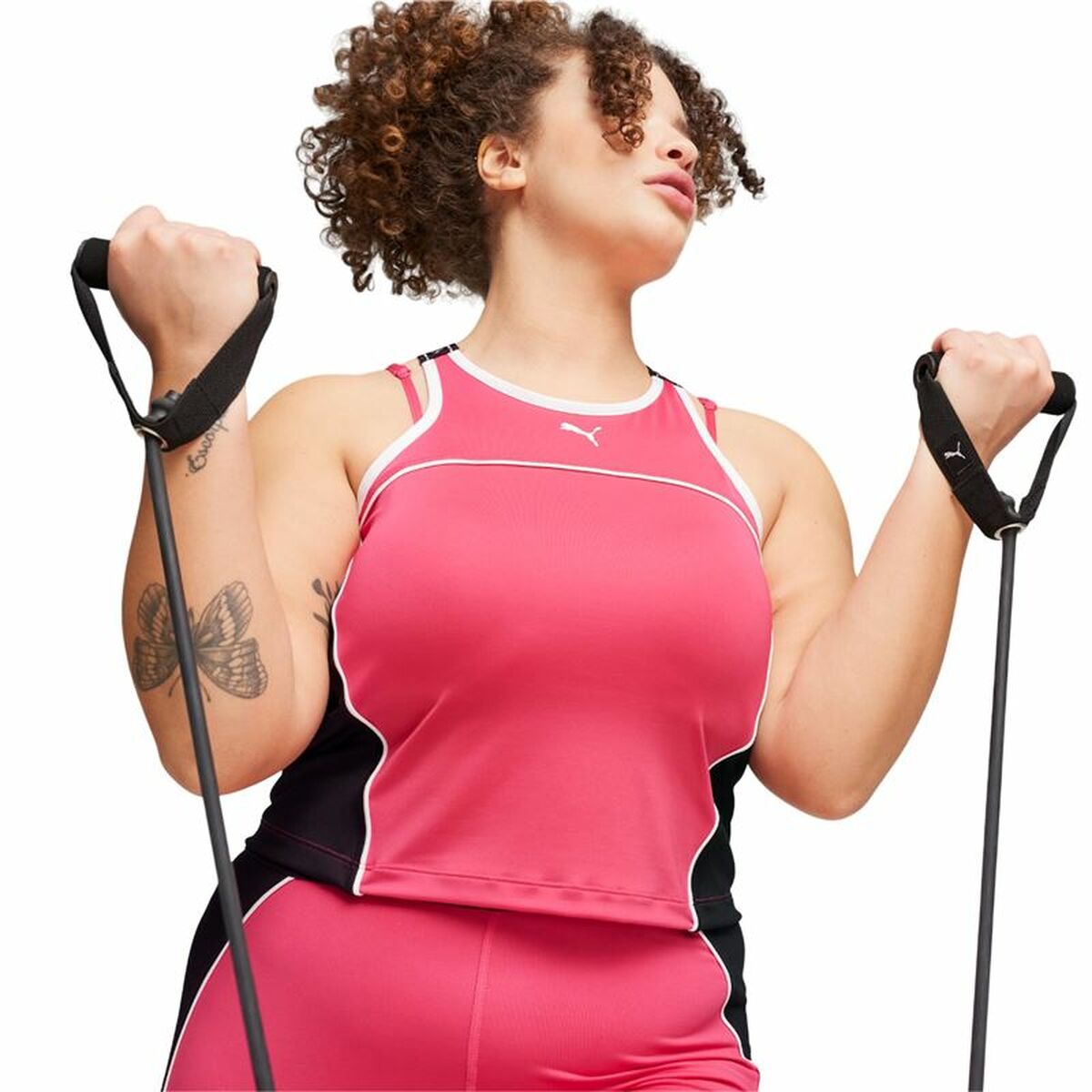 Damen Kurzarm T Shirt Puma Fit Ain Ron