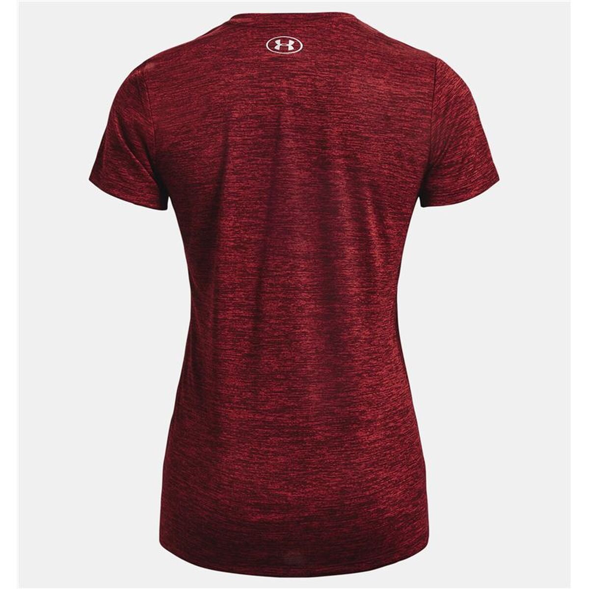 Damen Kurzarm T Shirt Under Armour Dunkelrot XS - Sport & Freizeit