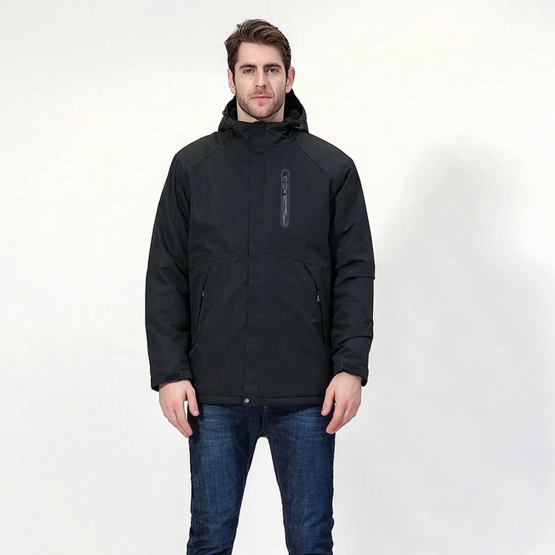 Damen kurze Winter-Steppjacke – Detailansicht 5